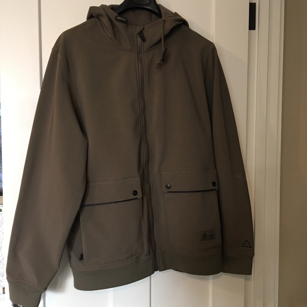 Men Nike acg khaki hoodie XL